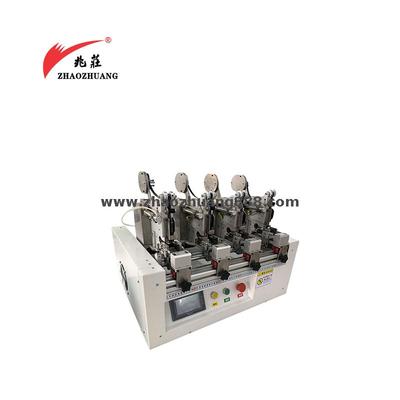 四頭點纏膠布機