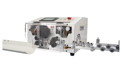 8平方跳導(dǎo)管觸摸屏剝線機